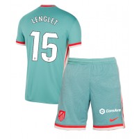 Atletico Madrid Clement Lenglet #15 Bortadräkt Barn 2024-25 Kortärmad (+ Korta byxor)